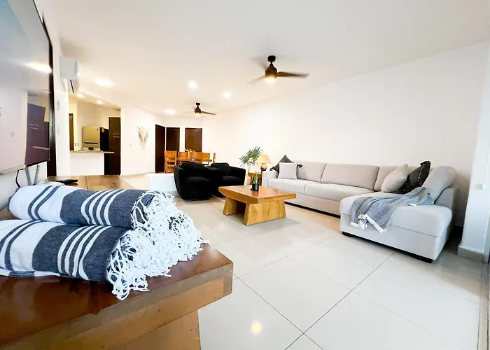 Apartment Spacious With Terrace, Pool And Access Puerto Aventuras