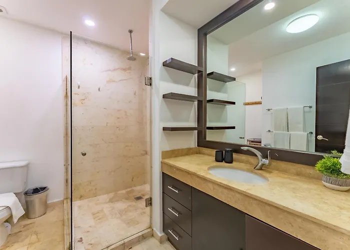 Spacious With Terrace, Pool And Access * Puerto Aventuras