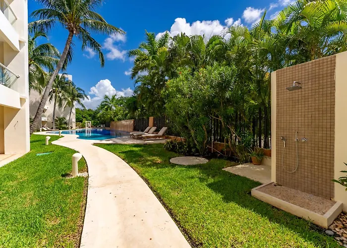 Spacious With Terrace, Pool And Access * Puerto Aventuras